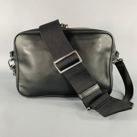 WANT LES ESSENTIELS DE LA VIE Black Leather Cross Body Bag