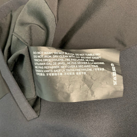 THEORY Size XL -Tremont- Black Polyamide Blend Zip Up Jacket