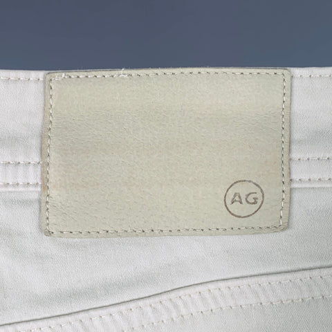 ADRIANO GOLDSCHMIED Size 31 Graduate Beige Cotton Blend 5 Pockets Jeans