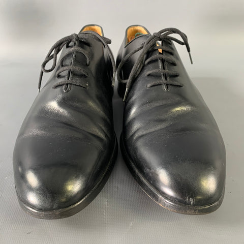 GRAVATTI WILKES BASHFORD Size 9.5 Black Leather Lace Up Shoes