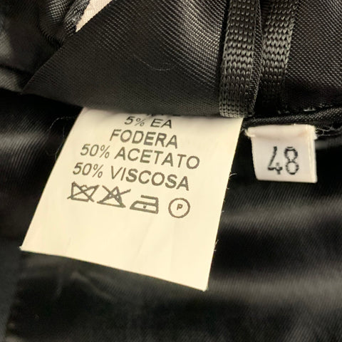 ALEXANDER MCQUEEN Taille 38 Veste de sport en mélange de polyester noir