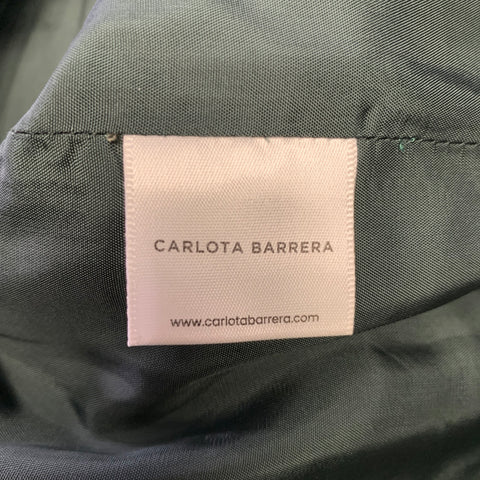 CARLOTA BARRERA Size 31 Green Polyester Dress Pants