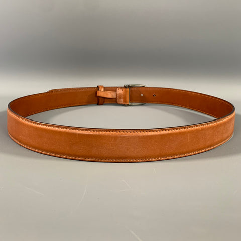 RALPH LAUREN Size 34 Brown Leather Belt