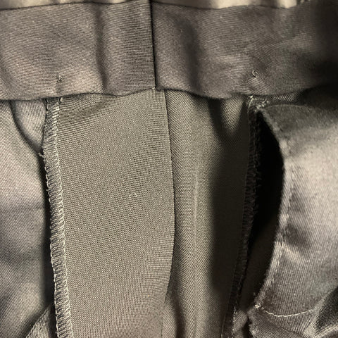 RALPH LAUREN Size 30 Black Wool Straight Zip Fly Dress Pants