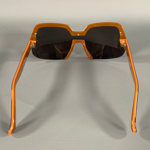 MARNI Navy Orange MA251 Sunglasses