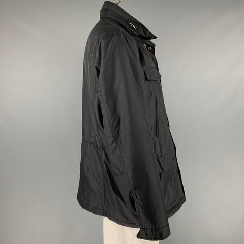 CALVIN KLEIN Taille XXL Veste multi-poches en polyester noir
