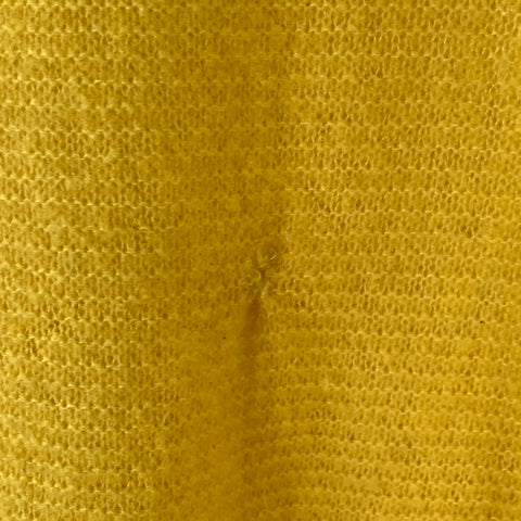 STELLA McCARTNEY Jersey asimétrico de seda de cachemira amarillo talla 6