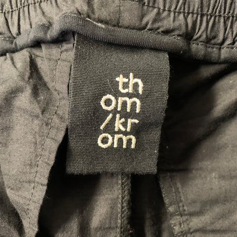 THOM KROM Size S Black Cotton Blend Joggers Casual Pants