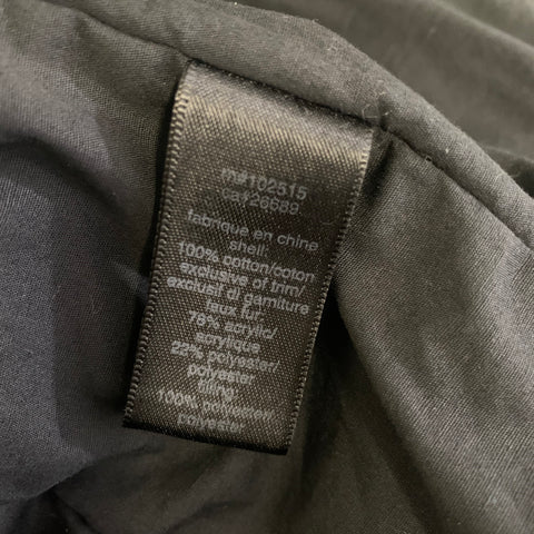 JOHN VARVATOS * U.S.A. Chest Size M Brown Waxed Cotton Zip Up Jacket