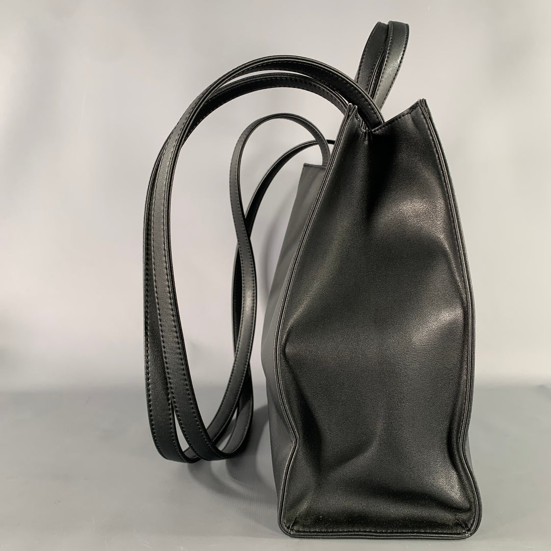 TELFAR Black Logo Polyester Cross Body Bags