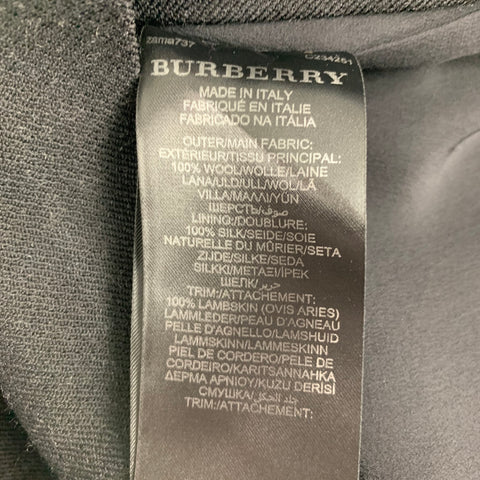BURBERRY PRORSUM Taille 6 Robe Imprimée Marron Beige Haut