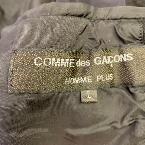 COMME des GARCONS 2022 Size L Black Wool Blend Jacket