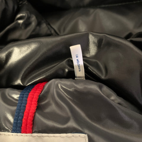 MONCLER Chest Size 52 Size Black Quilted Polyamide Puffer Vest
