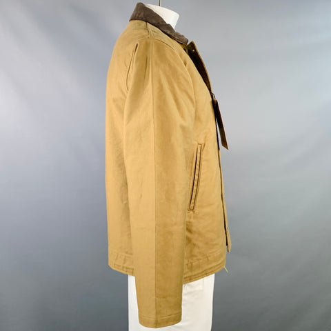 BUZZ RICKSON & CO. INC. Size 42 Green Khaki Cotton Military Coat