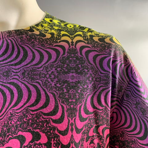 GALLERY DEPT. Size XXL Multi-Color Print Cotton Crew-Neck T-shirt
