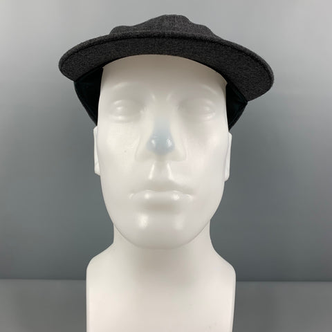 COMESANDGOES Size One Size Gray Charcoal Cotton Hat