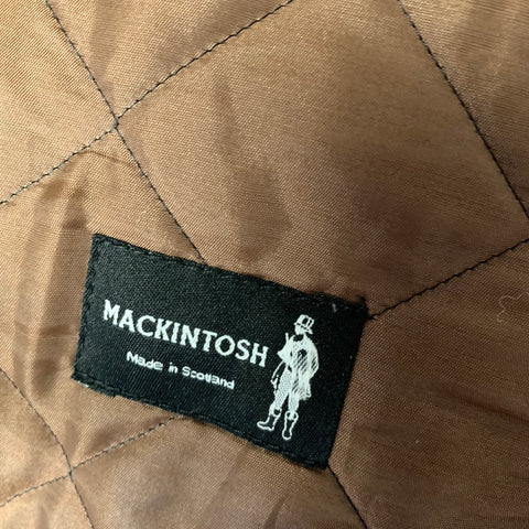 MACKINTOSH x PAUL SMITH Size XL Brown Quilted Wool & Cashmere Chore Jacket