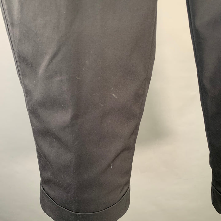 CRAIG GREEN Size L Navy Polyester Cotton Twill Straight Casual Pants