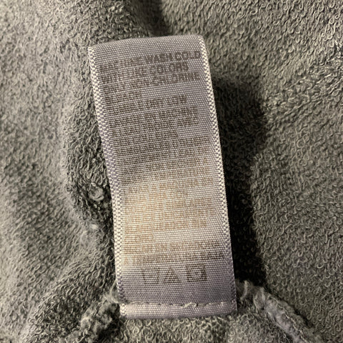JAMES PERSE Size XS Grey Heather Supima Cotton Zip Up Hoodie