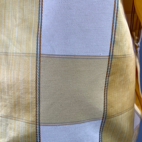 F.WORDS Size XS/S Yellow White Mixed Patterns Windbreaker Jacket