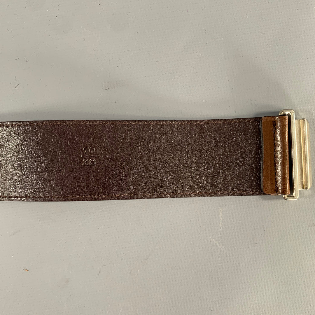 PRADA Brown Leather Belt