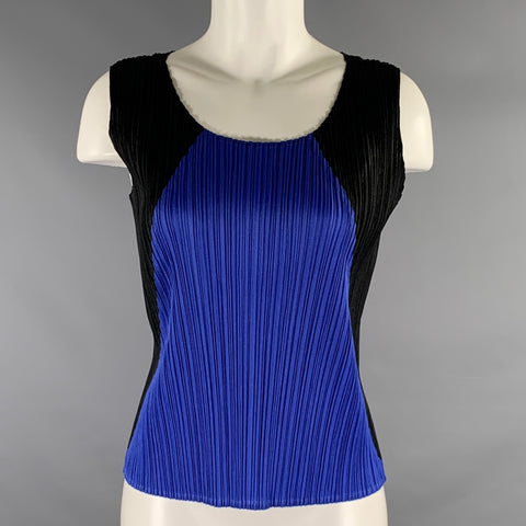 PLEATS PLEASE by ISSEY MIYAKE Size S Pleated Tank Blouse