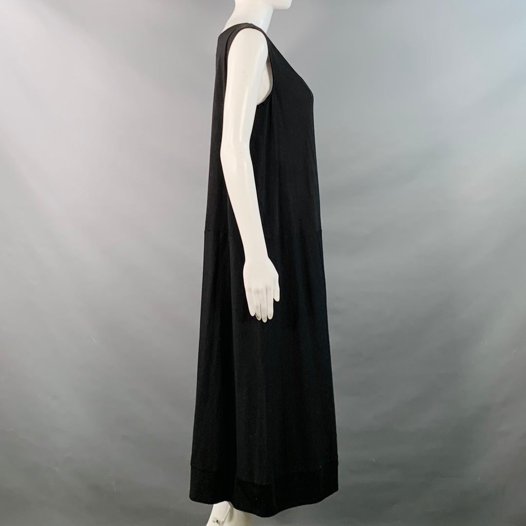 COMME des GARCONS Vintage 1992 Size M Black Cotton Tank Dress
