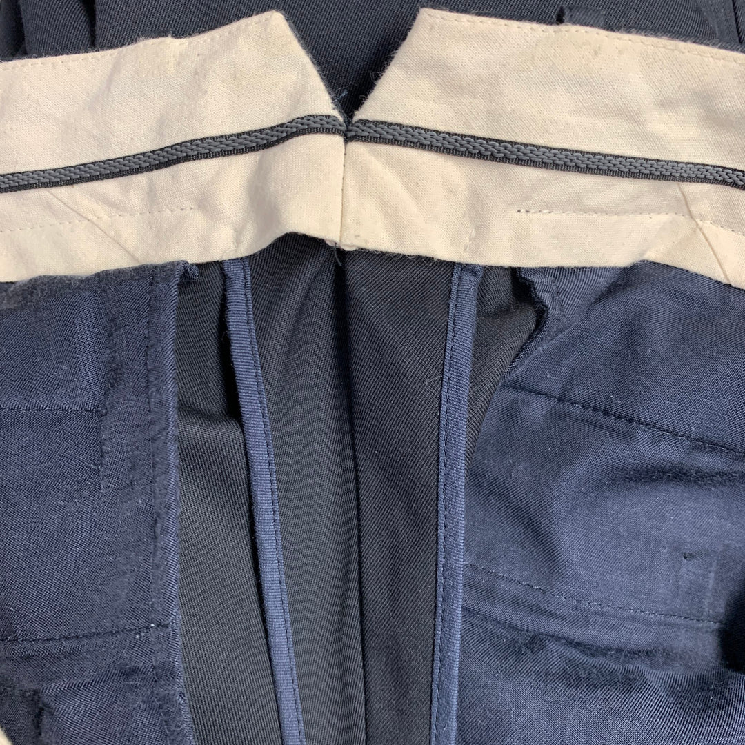CRAIG GREEN Size L Navy Polyester Cotton Twill Straight Casual Pants
