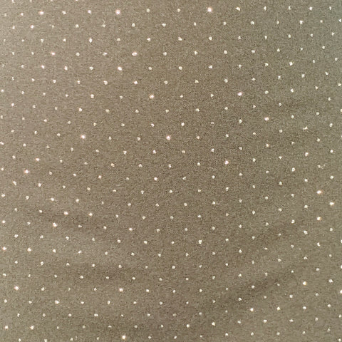MARC JACOBS RUNWAY Size 10 Black Silver Dots Long Sleeve High Neck Bow A-Line Dress