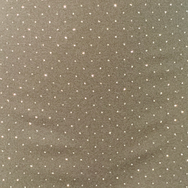 MARC JACOBS RUNWAY Size 10 Black Silver Dots Long Sleeve High Neck Bow A-Line Dress