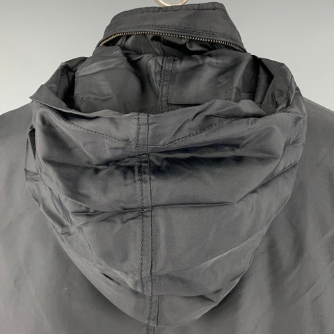 CALVIN KLEIN Taille XXL Veste multi-poches en polyester noir