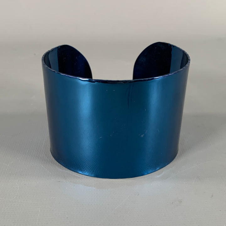 MAISON MARTIN MARGIELA Blue Metallic Metal Bracelet