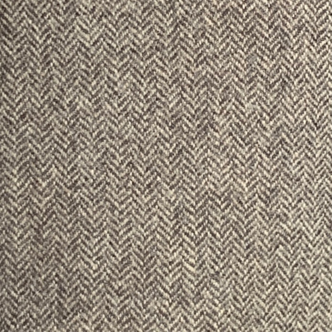 POLO by RALPH LAUREN Size 42 Long Brown Herringbone Virgin Wool Suit