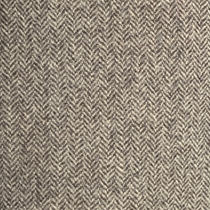 POLO by RALPH LAUREN Size 42 Long Brown Herringbone Virgin Wool Suit