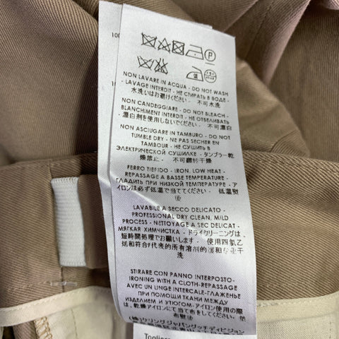 GUCCI Size 35 Tan Twill Cotton Casual Pants