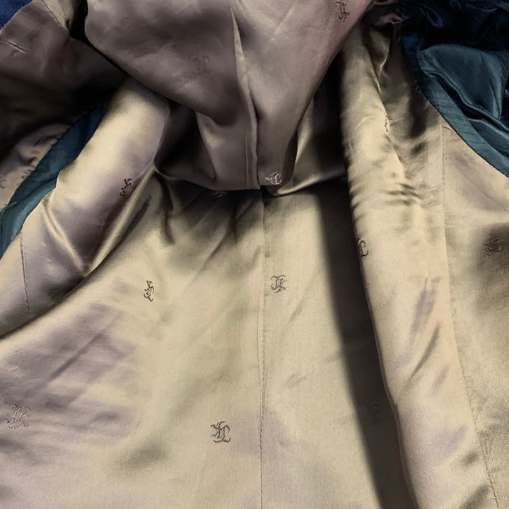 THE KOOPLES Size 34 Navy Wool Notch Lapel Sport Coat