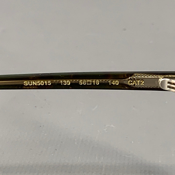 SUNDAY SOMEWHERE Luna Brown Tortoiseshell Acetate Sunglasses