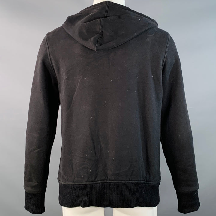 ADAM KIMMEL x CARHARTT Size M Black Cotton Blend Zip Up Hooded Sweatshirt