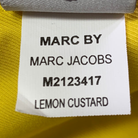 MARC by MARC JACOBS Size XS Yellow Cotton Single Breasted Sport Coat