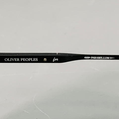 OLIVER PEOPLES Linford Black Metal Pilot Sunglasses