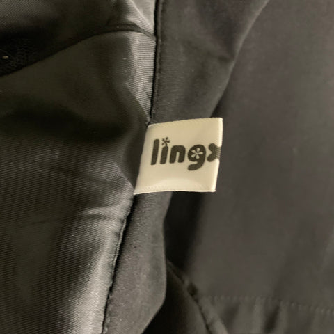 LINGXIU Size M Black Blazer Jacket Indoor Blazer