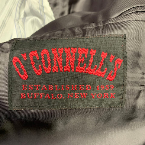 Veste de sport O'CONNELL à carreaux gris-bleu-orange taille 42