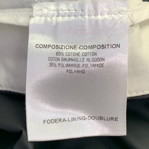 GUCCI Vintage Size 30 Grey Cotton Blend Super Skinny Bondage Casual Pants
