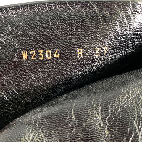 TOM FORD Size 7 Black Leather Solid Zip Up Boots