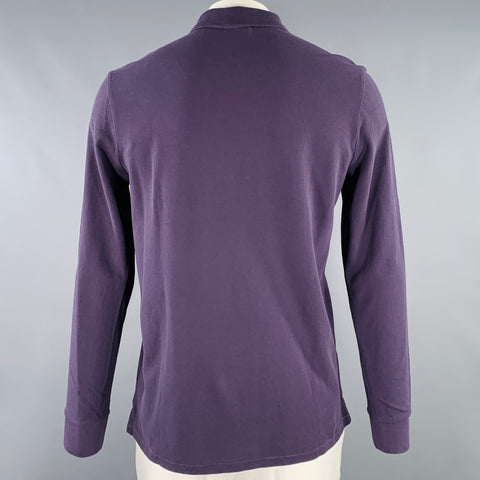PS by PAUL SMITH Size L Purple Cotton Pique Half Placket Polo