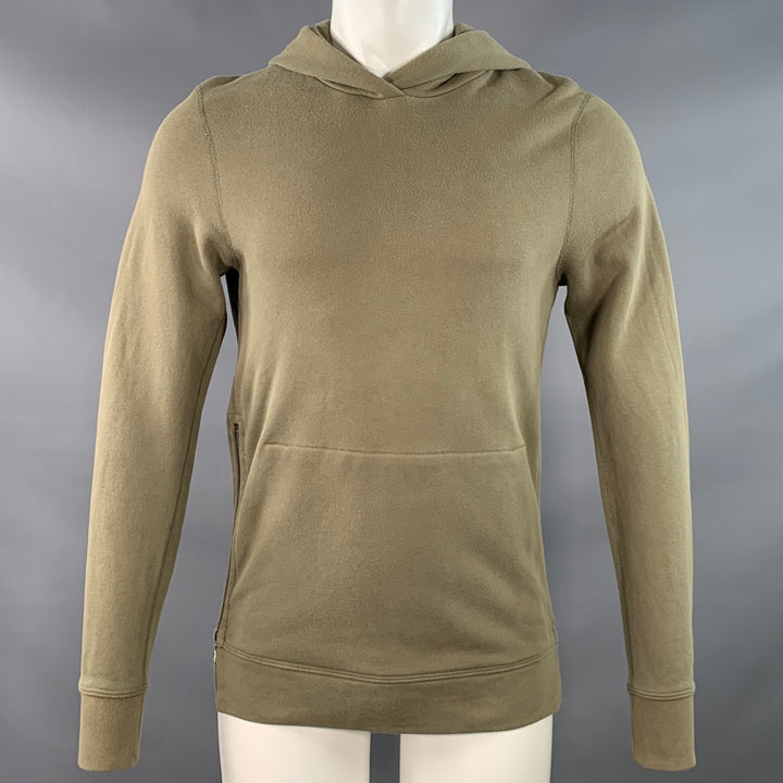 JOHN ELLIOTT Size XS Green Cotton Hoodie Sweatshirt