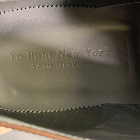 TO BOOT NY Size 12 Brown Chocolate Leather Dress Loafers