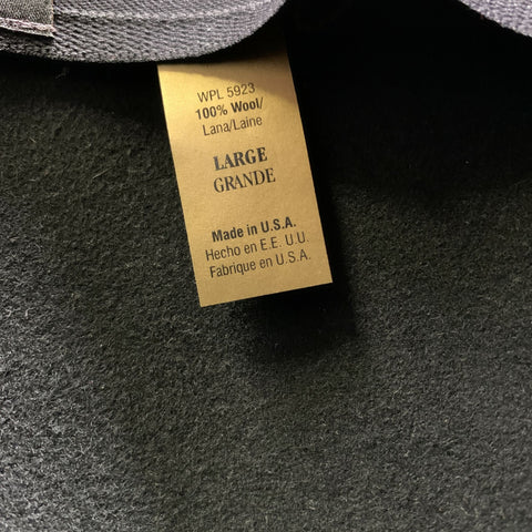 GOORIN BROTHERS Size L Black WPL 5923 Wool Hats
