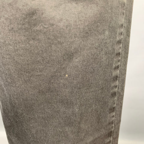 TRANSIT Size 36 Charcoal Grey Cotton Zip Fly Casual Pants