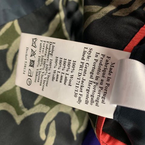 PS by PAUL SMITH Size 36 Purple Wool Notch Lapel Suit